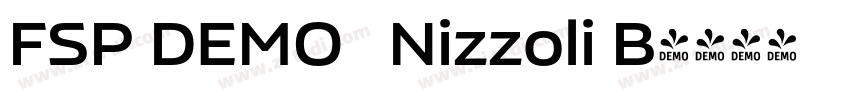 FSP DEMO   Nizzoli B字体转换